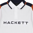 بلوزة للأولاد بأكمام طويلة باللونين الأبيض والكحلي , 1, hi-res