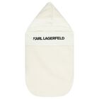 Baby Girls Ivory Logo Nest, 1, hi-res