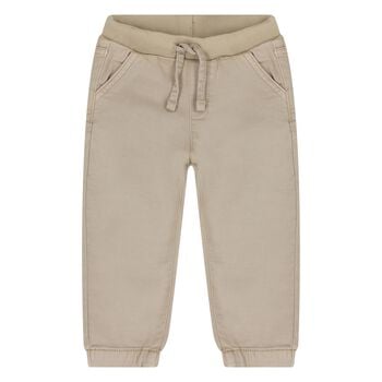 Younger Boys Beige Joggers