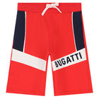 Boys Red Logo Shorts, 1, hi-res