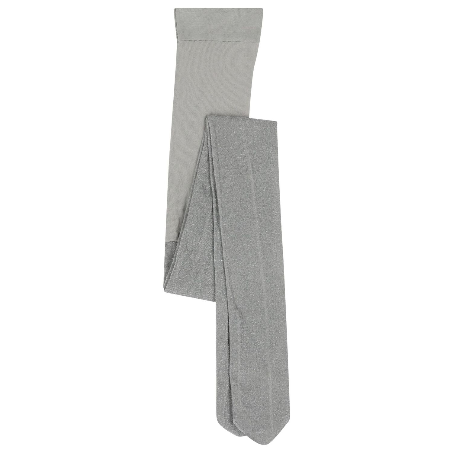 Girls Grey Shimmer Tights, 1, hi-res