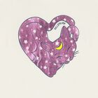  توب بأكمام طويلة بطبعة قط باللون  العاجي للبنات, 1, hi-res