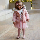 تنورة بنات تول باللون الوردي , 1, hi-res