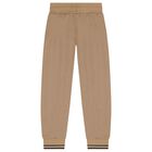 بدله رياضيه اولاد بالشعار باللون البيج, 2, hi-res