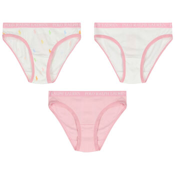 Shop Girl B08 Kids Organic Cotton Heart Bikini Briefs (5-Pack) - 74 AED in  UAE, Dubai