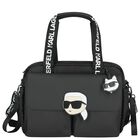 حقيبة تغيير  بالشعار باللون الأسود, 1, hi-res