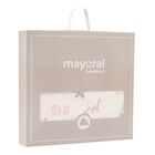 Baby Girls Beige & Pink Animals Blanket, 2, hi-res