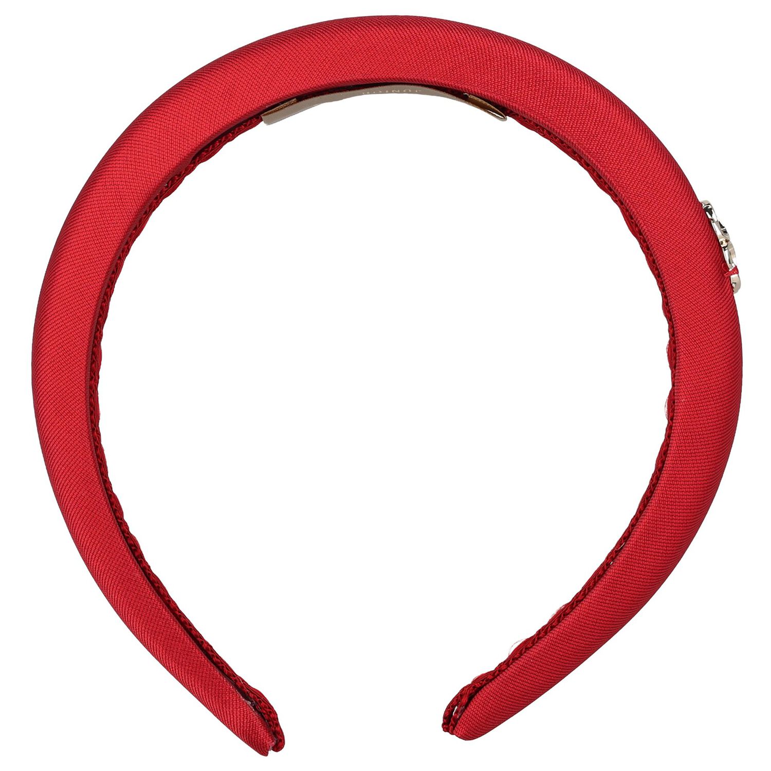 Girls Red Padded Headband, 3, hi-res