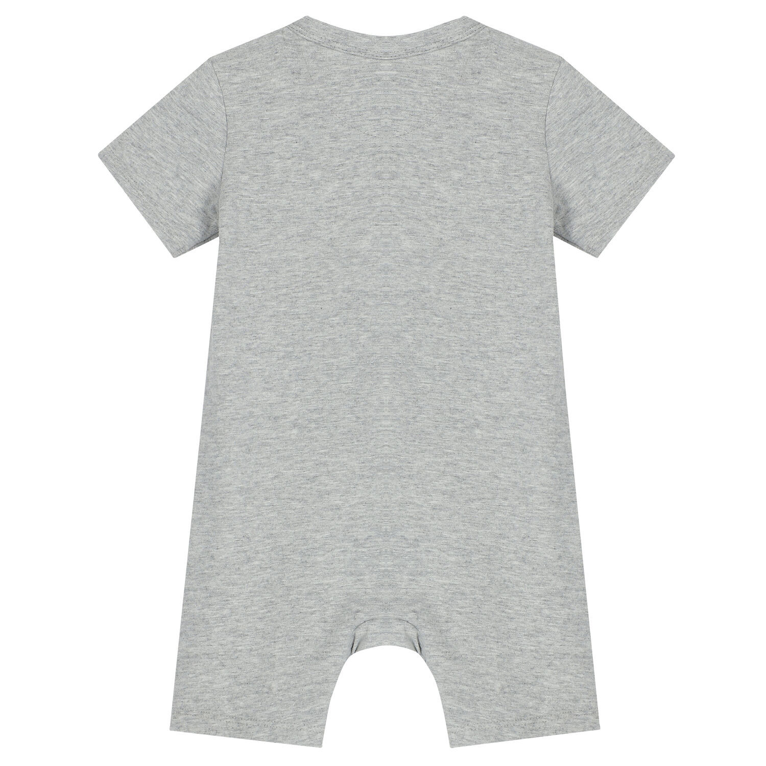 Baby Boys Beige Logo Romper, 2, hi-res image number null