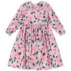 فستان مزهر باللون الوردي, 1, hi-res