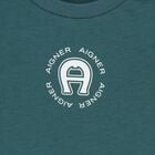 Younger Boys Green Logo T-Shirt, 1, hi-res