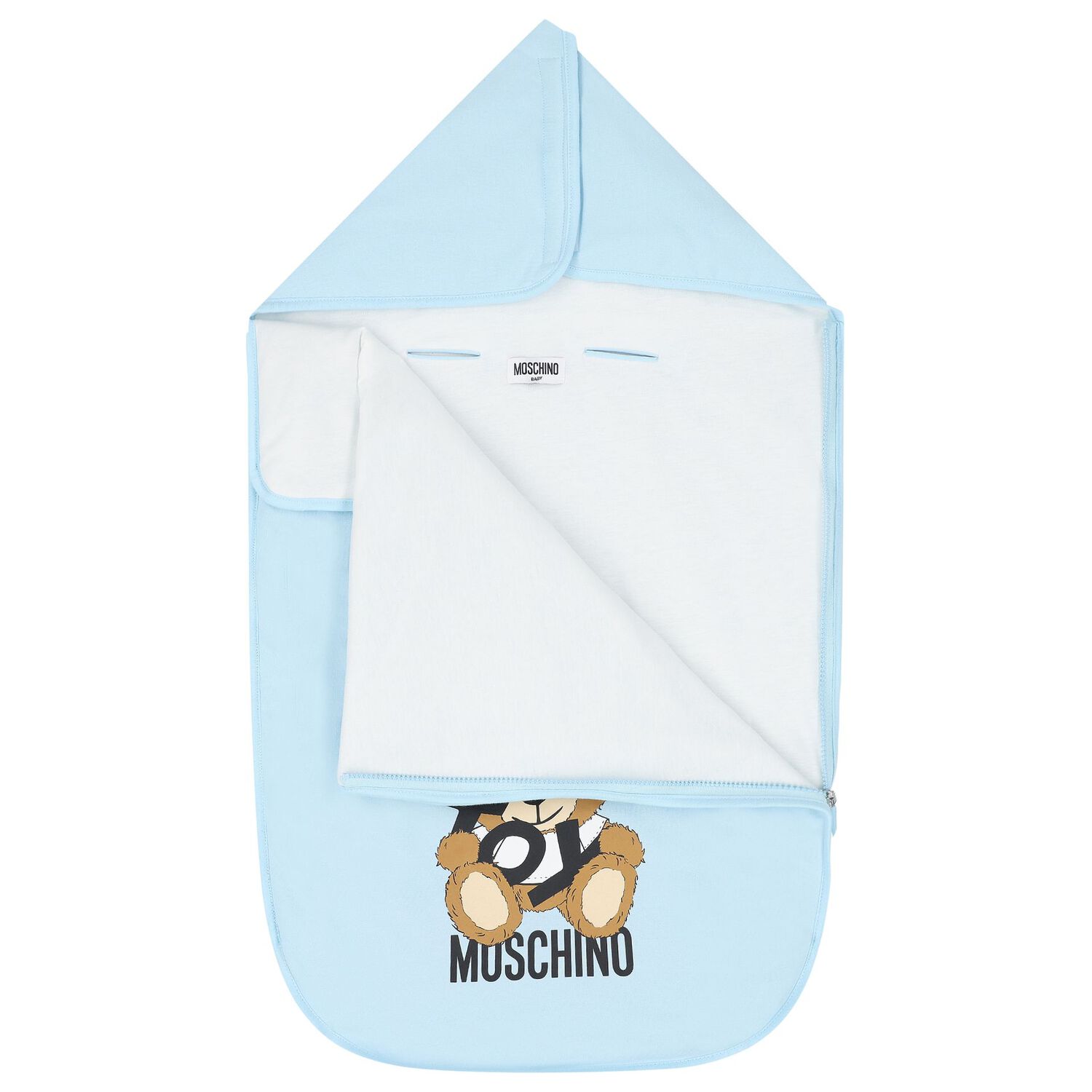 Blue Teddy Bear Logo Baby Nest, 2, hi-res image number null