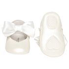 Baby Girls White Bow Pre Walker Shoes, 4, hi-res