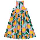 فستان بنات بطبعة باللون الأزرق, 1, hi-res