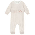 أفرول بنات باللون الزهري والعاجي ( 2 قطع), 1, hi-res