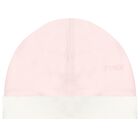 Baby Girls Pink & White Logo Babygrow Gift Set, 1, hi-res