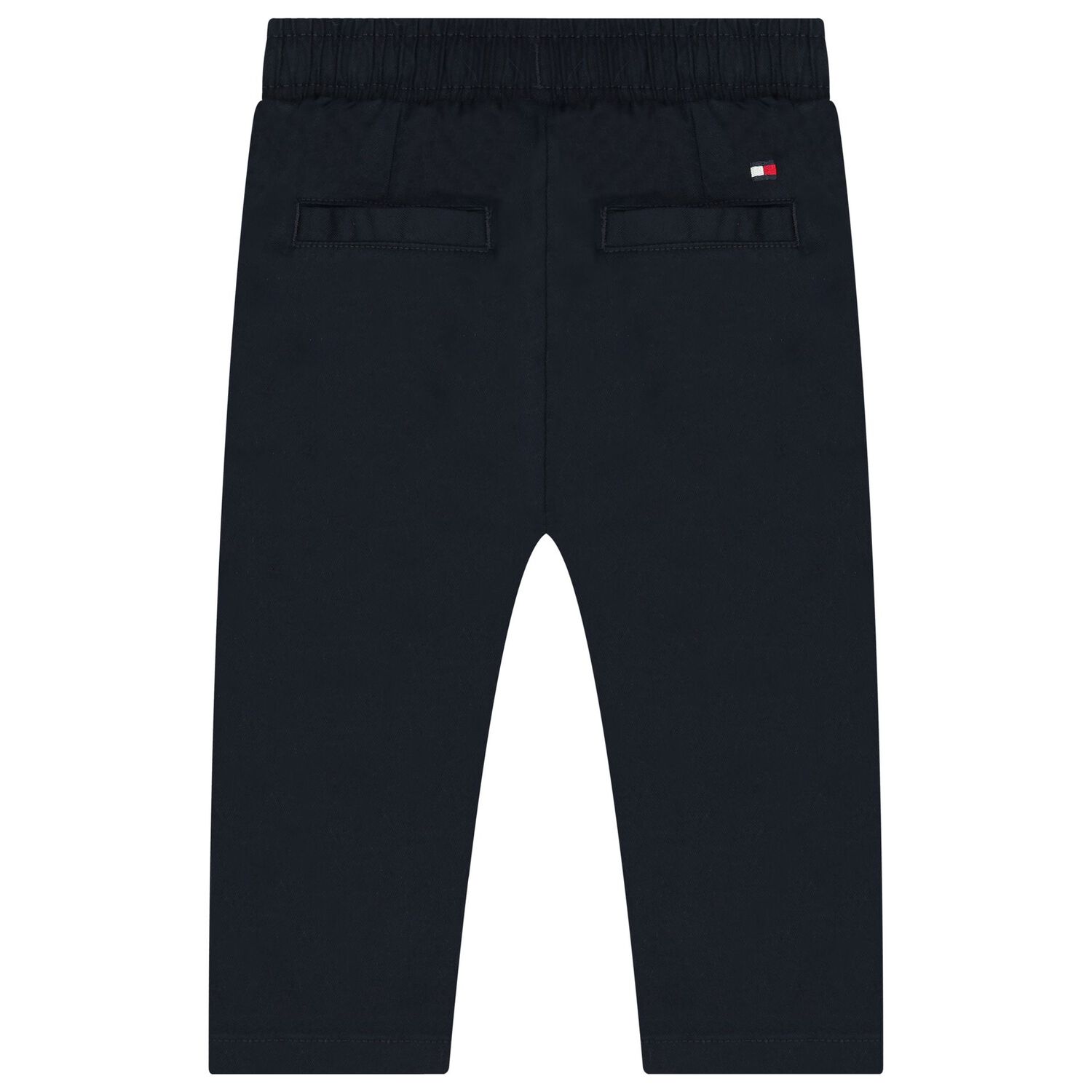 Younger Boys White & Navy Logo Trousers Set, 1, hi-res image number null