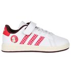 حذاء رياضي جراند كورت ميني للبنات باللونين الأبيض والوردي, 1, hi-res