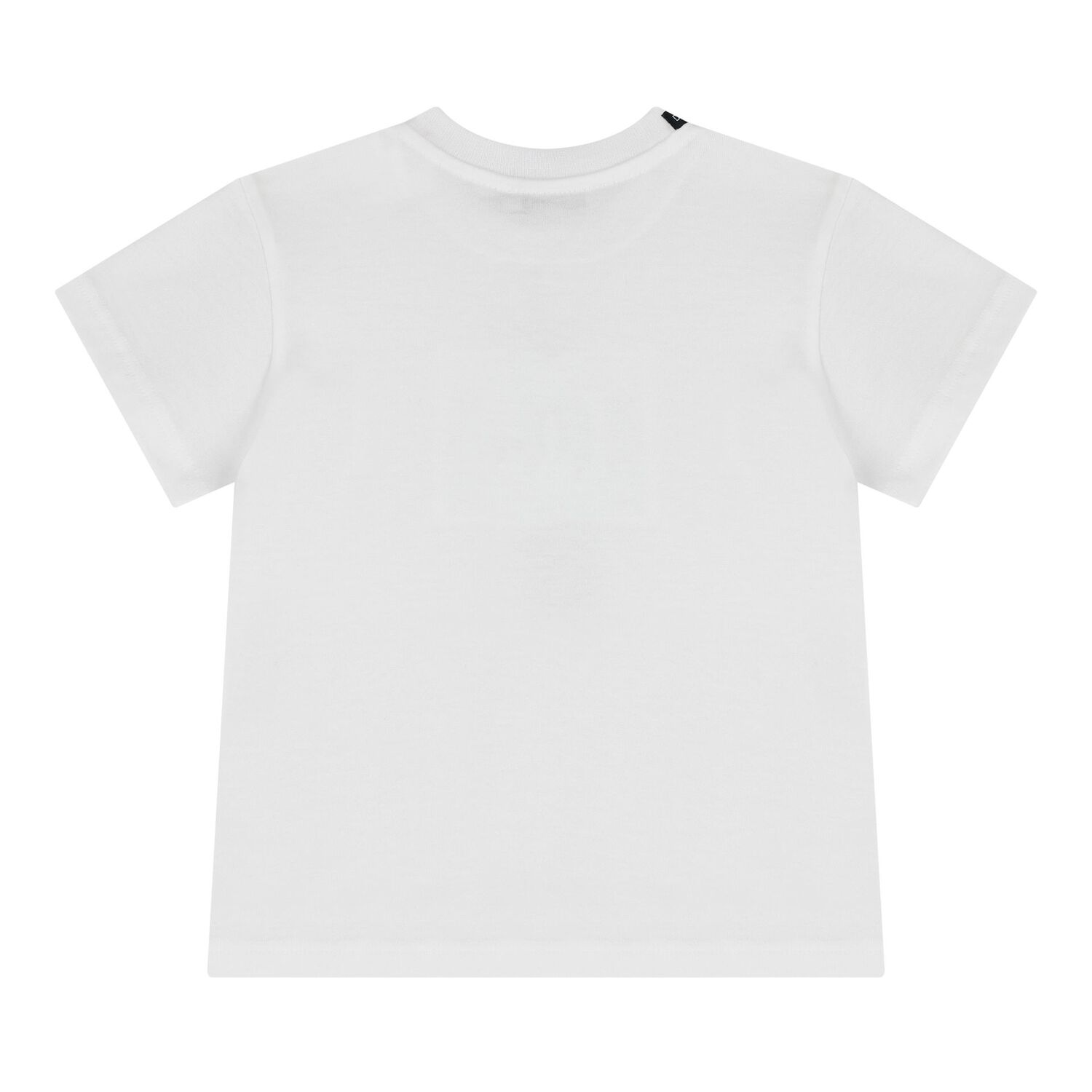 Baby Boys White Logo Majolica T-Shirt, 1, hi-res image number null