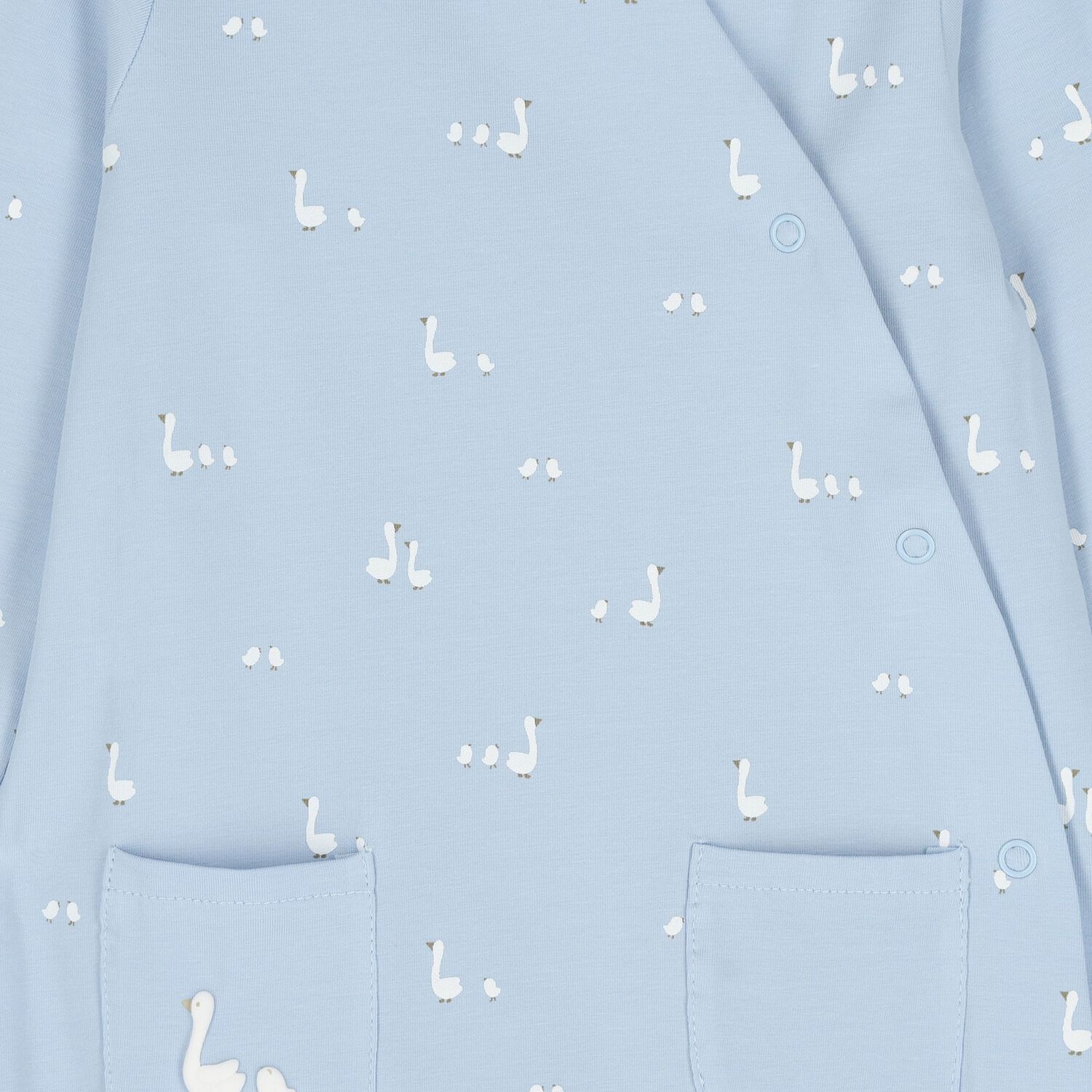 Baby Boys Blue & White Babygrow Gift Set, 3, hi-res