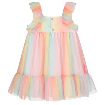 Girls Multi-Coloured Tulle Dress