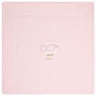 Baby Girls Pink Choupette Logo Blanket, 1, hi-res