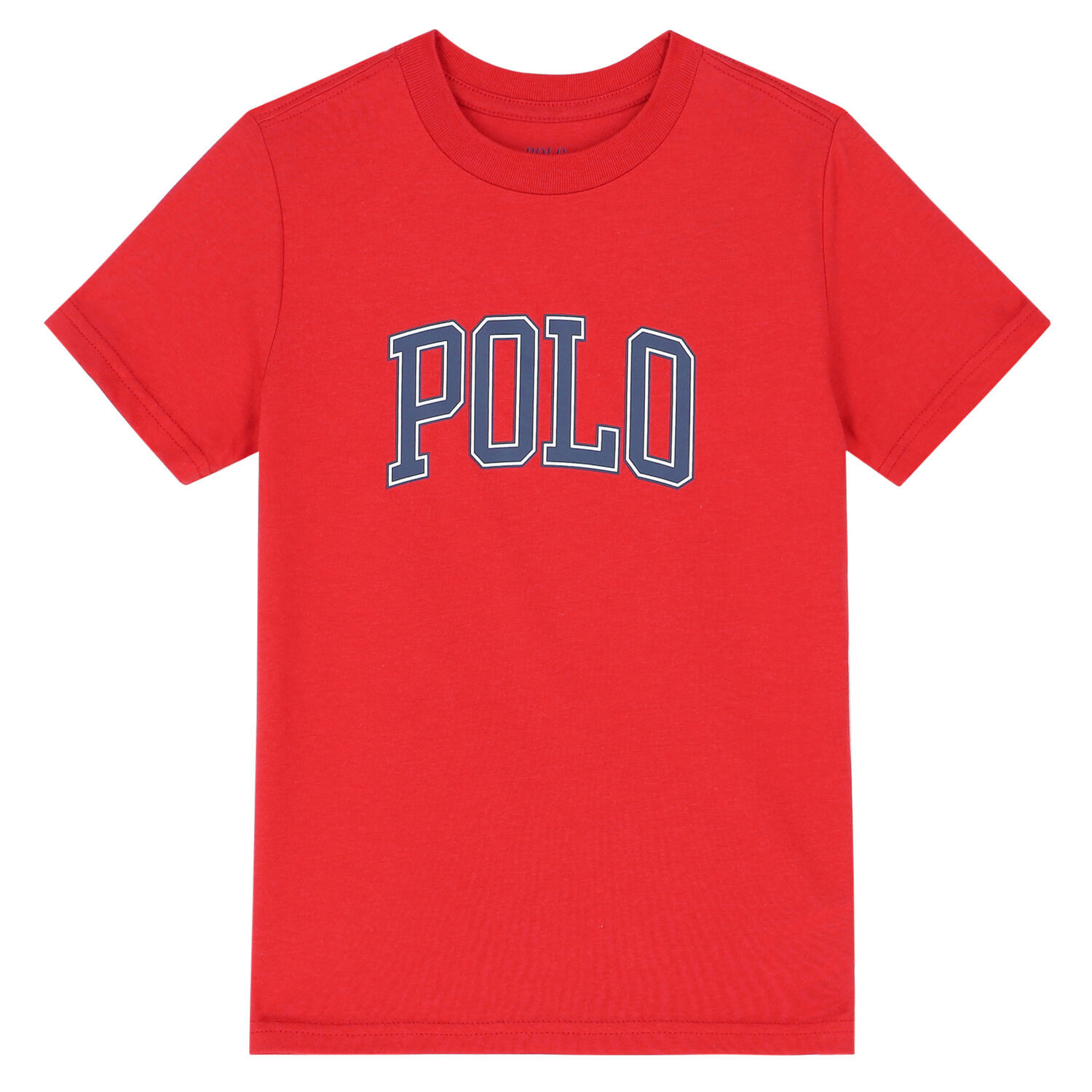 تيشيرت بالشعار باللون أحمر للأولاد, 2, hi-res image number null