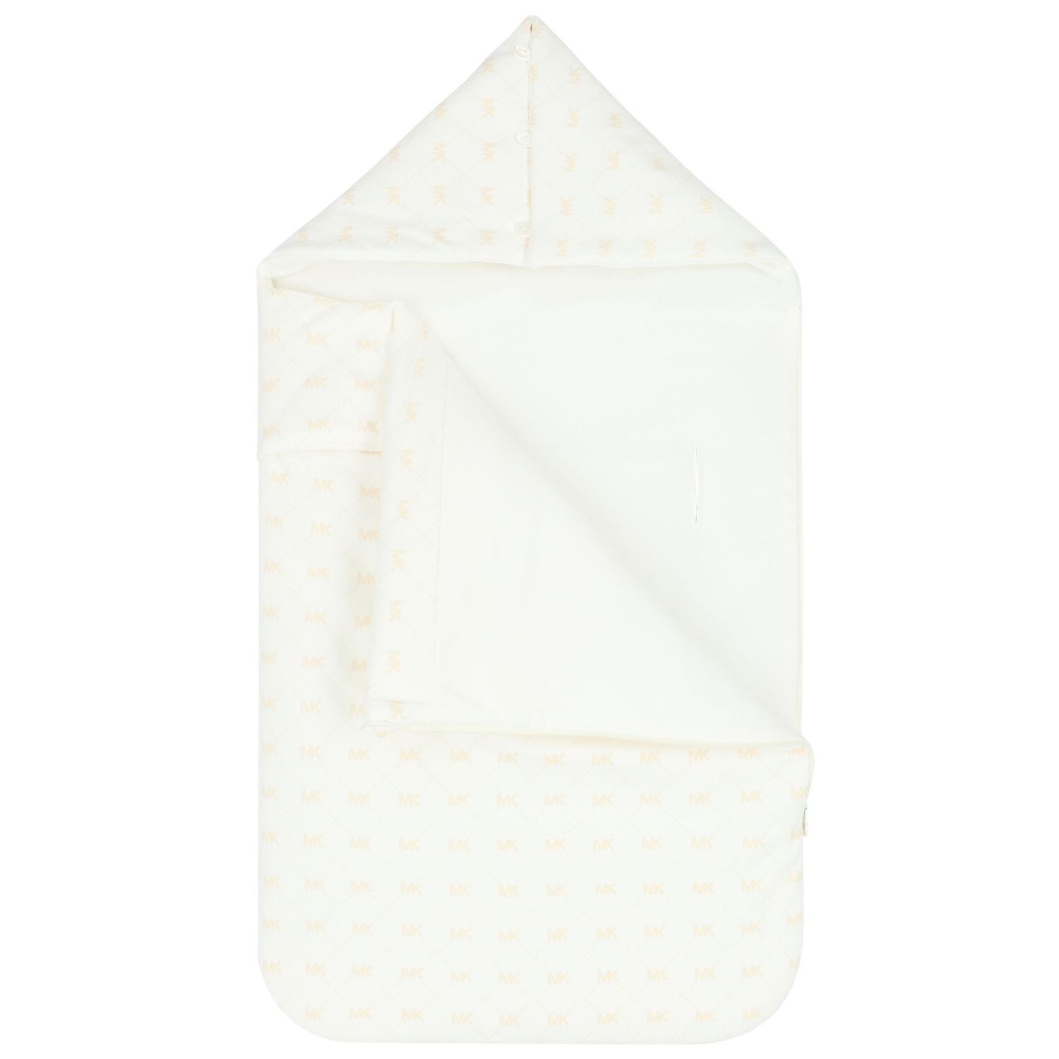 مدس بالشعار باللون العاجي, 1, hi-res