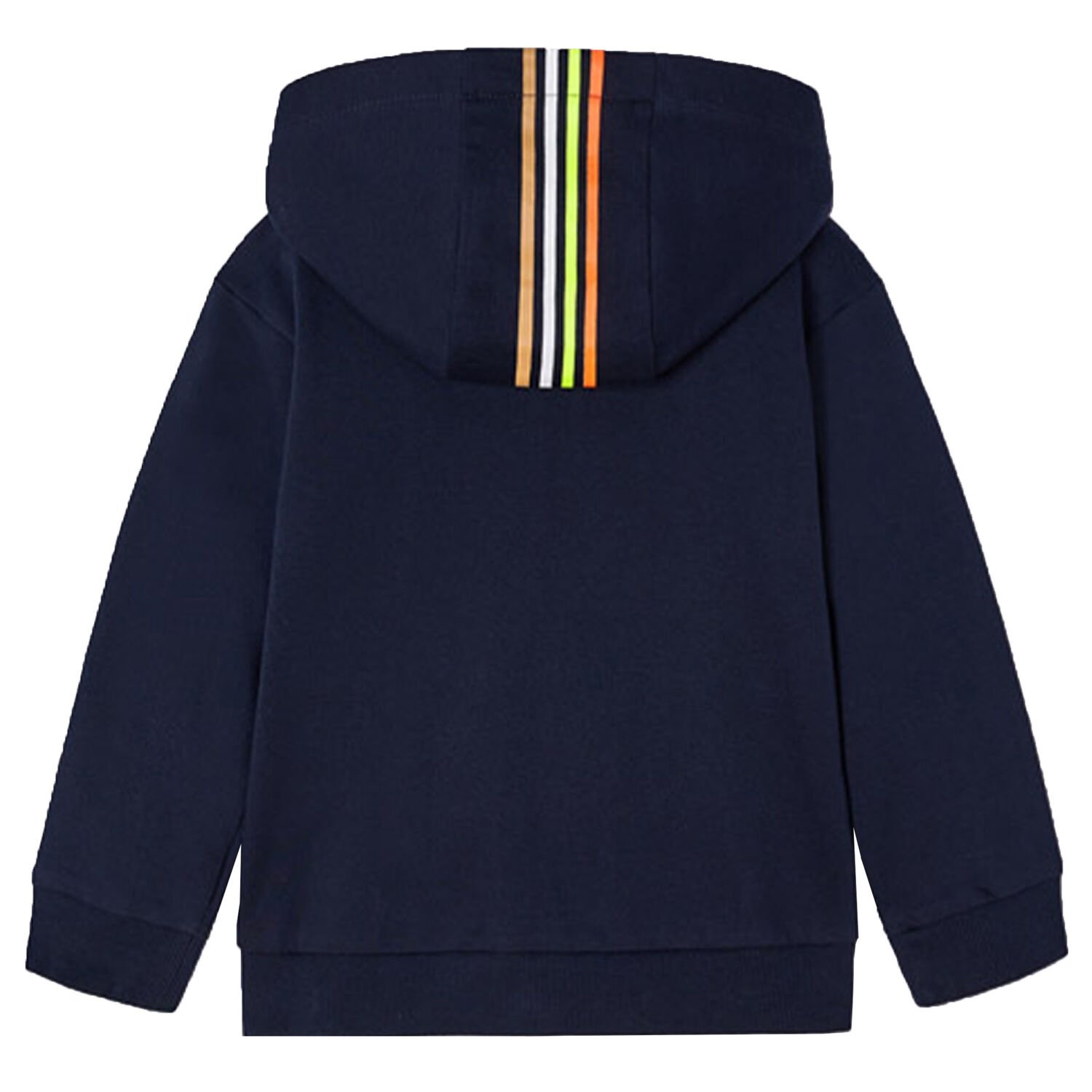 Boys Navy Hoodie Jacket, 1, hi-res