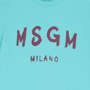 Turquoise Logo T-Shirt