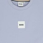 تيشيرت بالشعار باللون الأزرق للأولاد, 1, hi-res