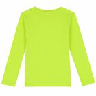 Boys Green Logo Long Sleeve Top, 2, hi-res