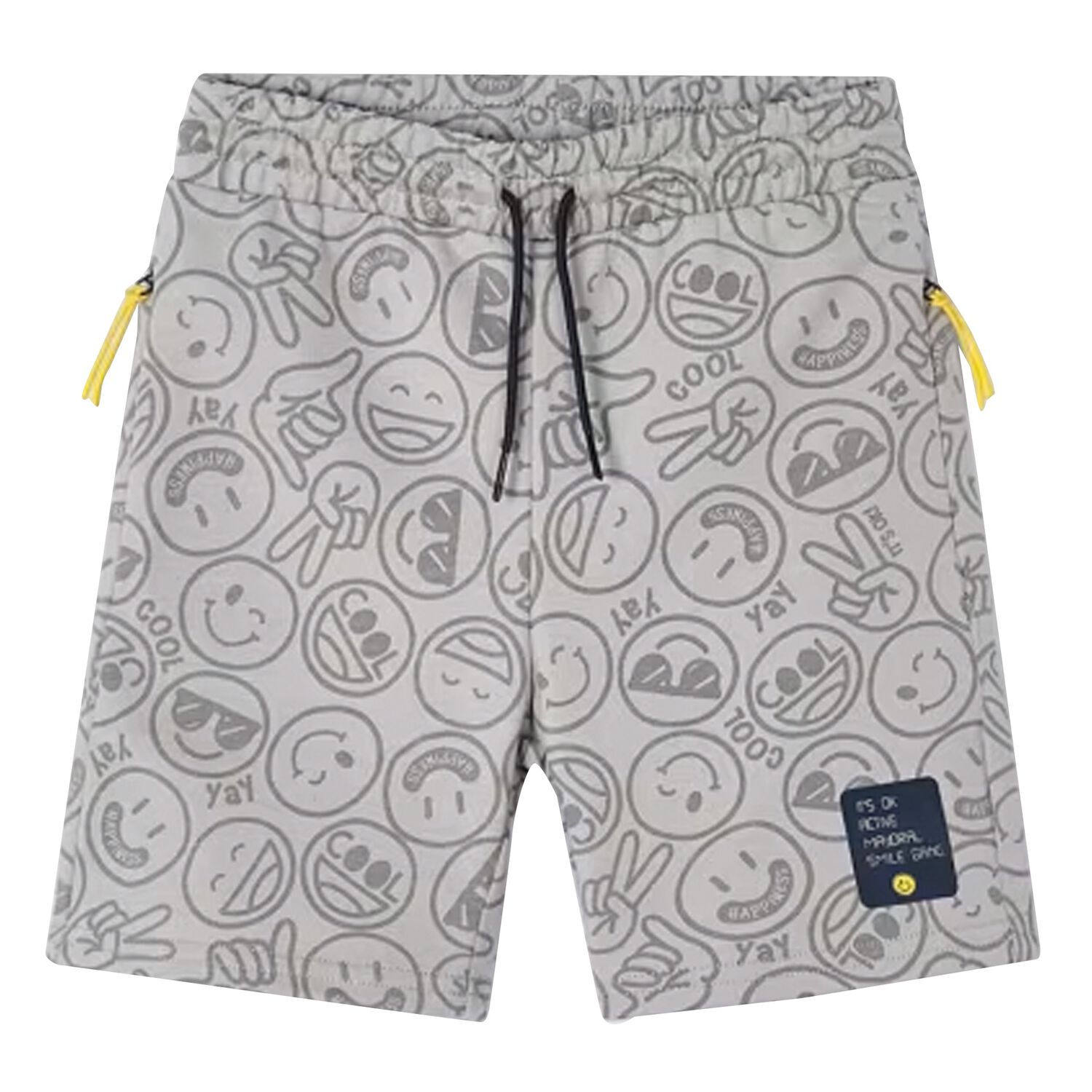 Boys Grey Logo Shorts, 1, hi-res image number null