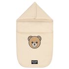 Beige Teddy Bear Logo Baby Nest, 4, hi-res