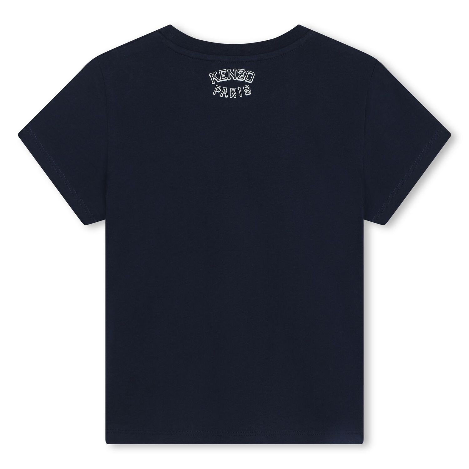 Girls Navy Blue Varsity Tiger T-Shirt, 2, hi-res