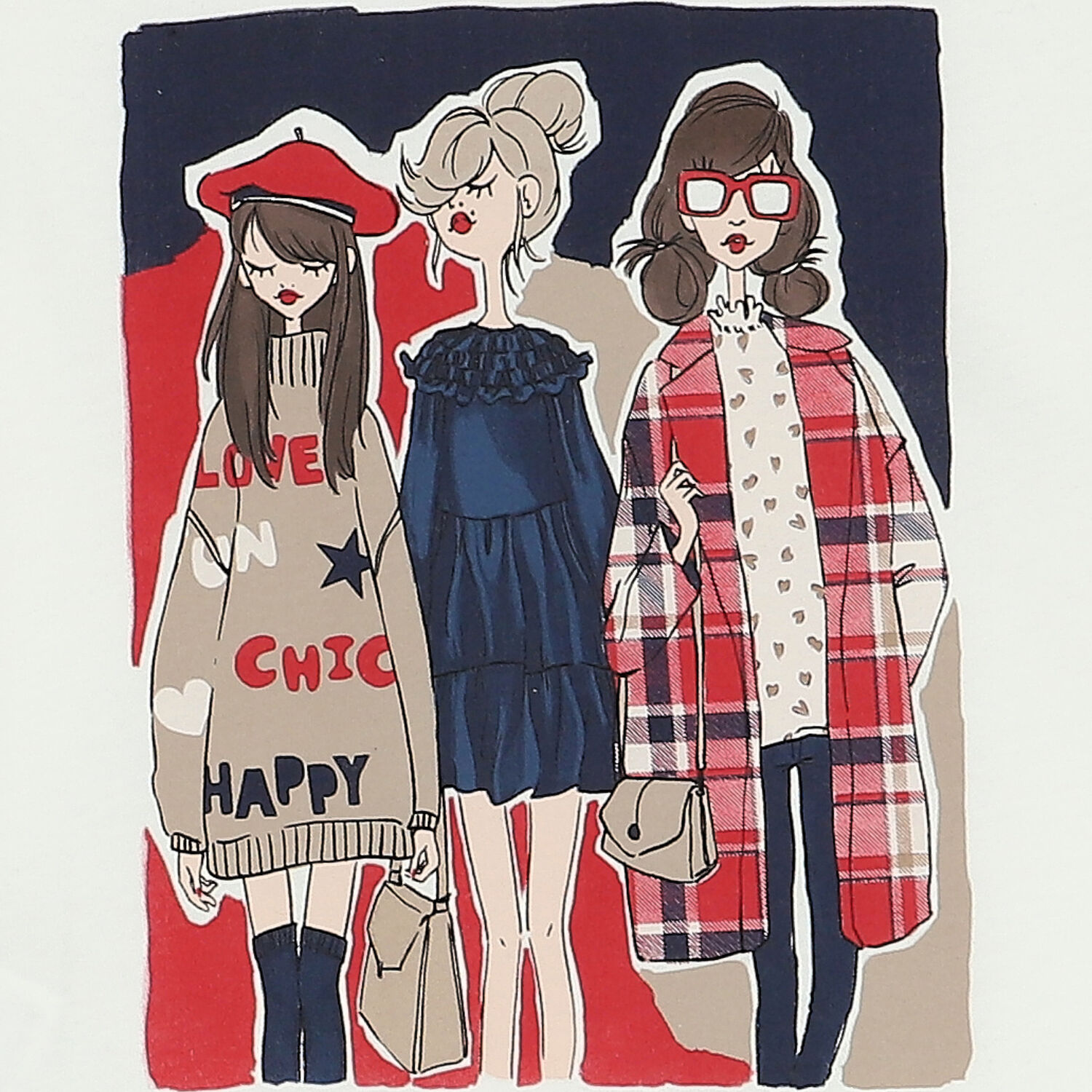 Girls Ivory Long Sleeve Top, 1, hi-res image number null