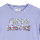 Girls Purple Sequin Tulle T-Shirt, 1, hi-res