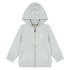 Younger Boys Grey Logo Tracksuit, 2, hi-res