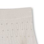 تنورة محبوكة باللون البيج للبنات, 1, hi-res