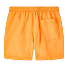 Boys Orange Logo Swim Shorts, 1, hi-res