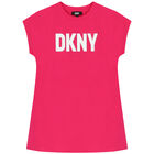 فستان بالشعار باللون الزهري, 1, hi-res