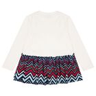 Girls Multi-Coloured Zig Zag Leggings Set, 1, hi-res