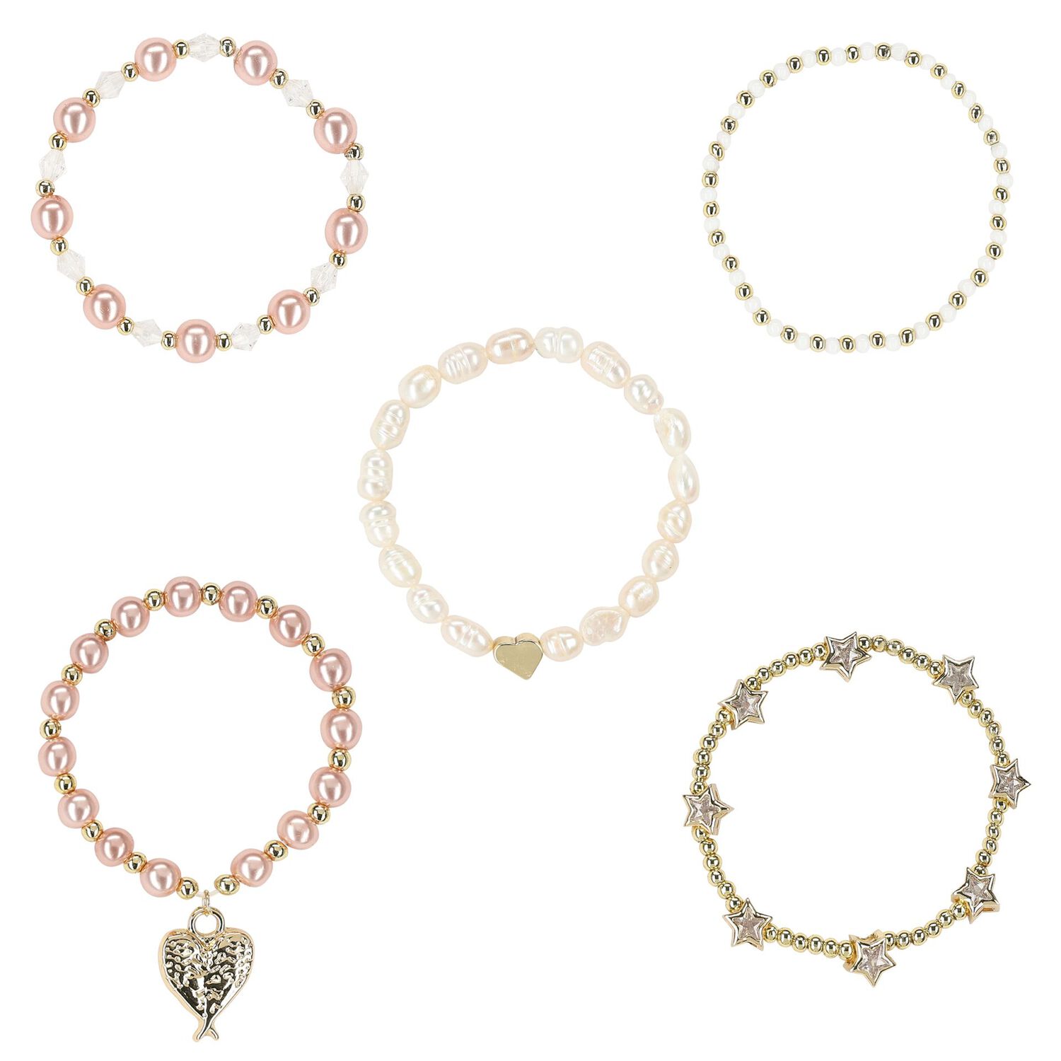 أساور بنات  باللون الوردي , 9, hi-res image number null