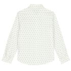 قميص أولاد بالشعار باللون الأبيض, 1, hi-res