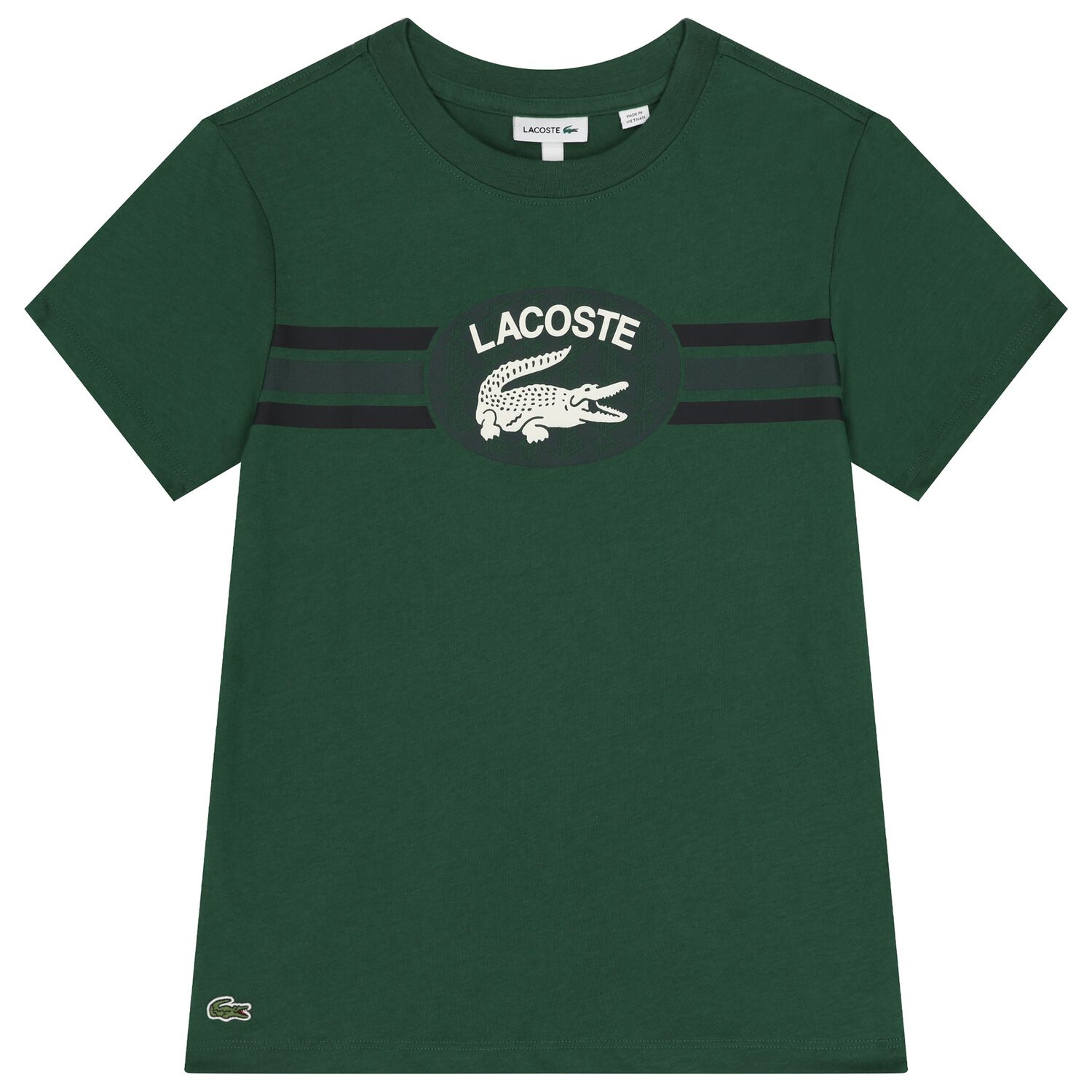 تيشيرت اولاد بالشعار باللون الاخضر, 2, hi-res