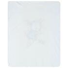 Baby Boys White & Blue Bunny Blanket Set, 2, hi-res