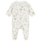 Ivory & Beige Teddy Bear Babygrow, 1, hi-res