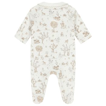 Ivory & Beige Teddy Bear Babygrow