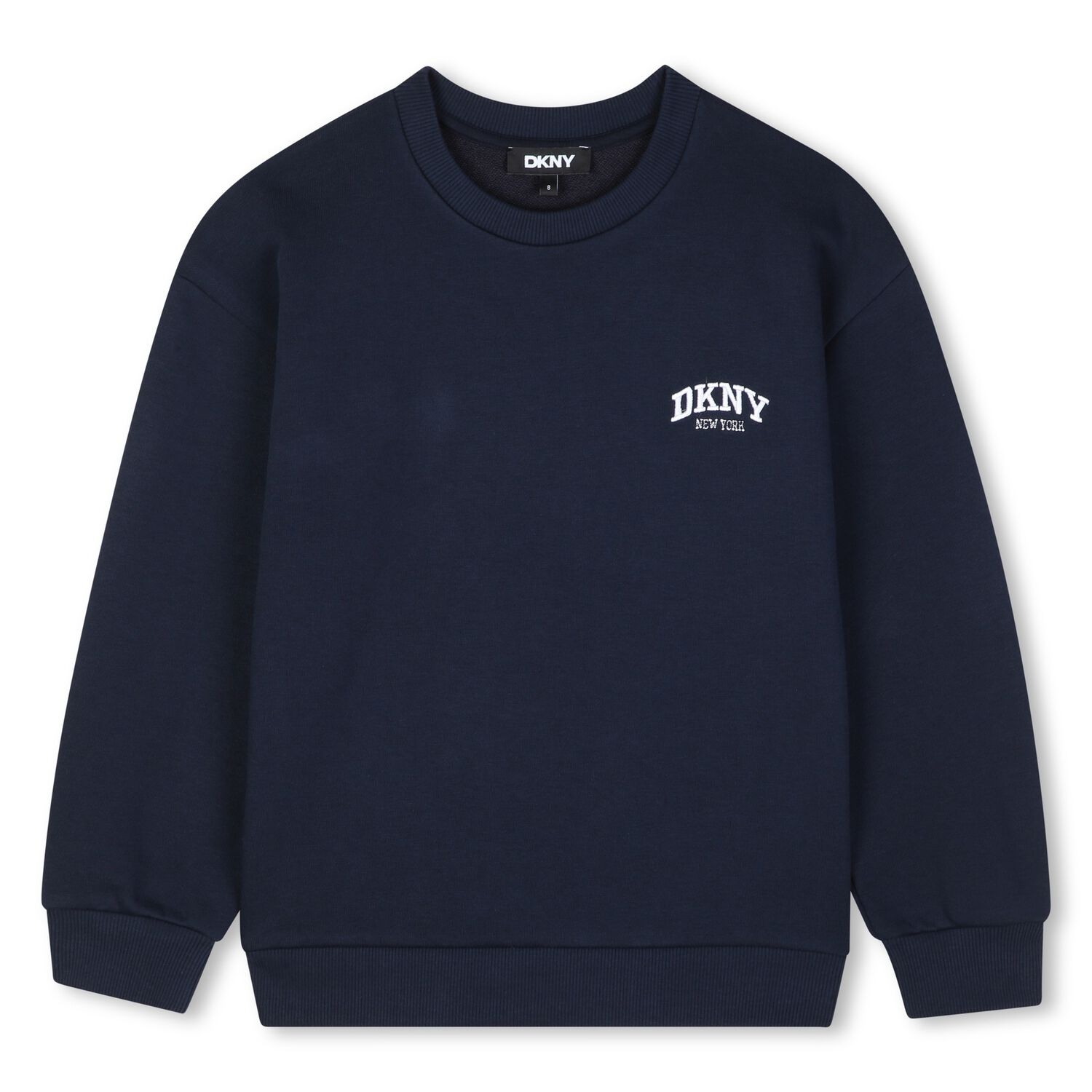 Boys Navy Blue Logo Sweatshirt, 1, hi-res