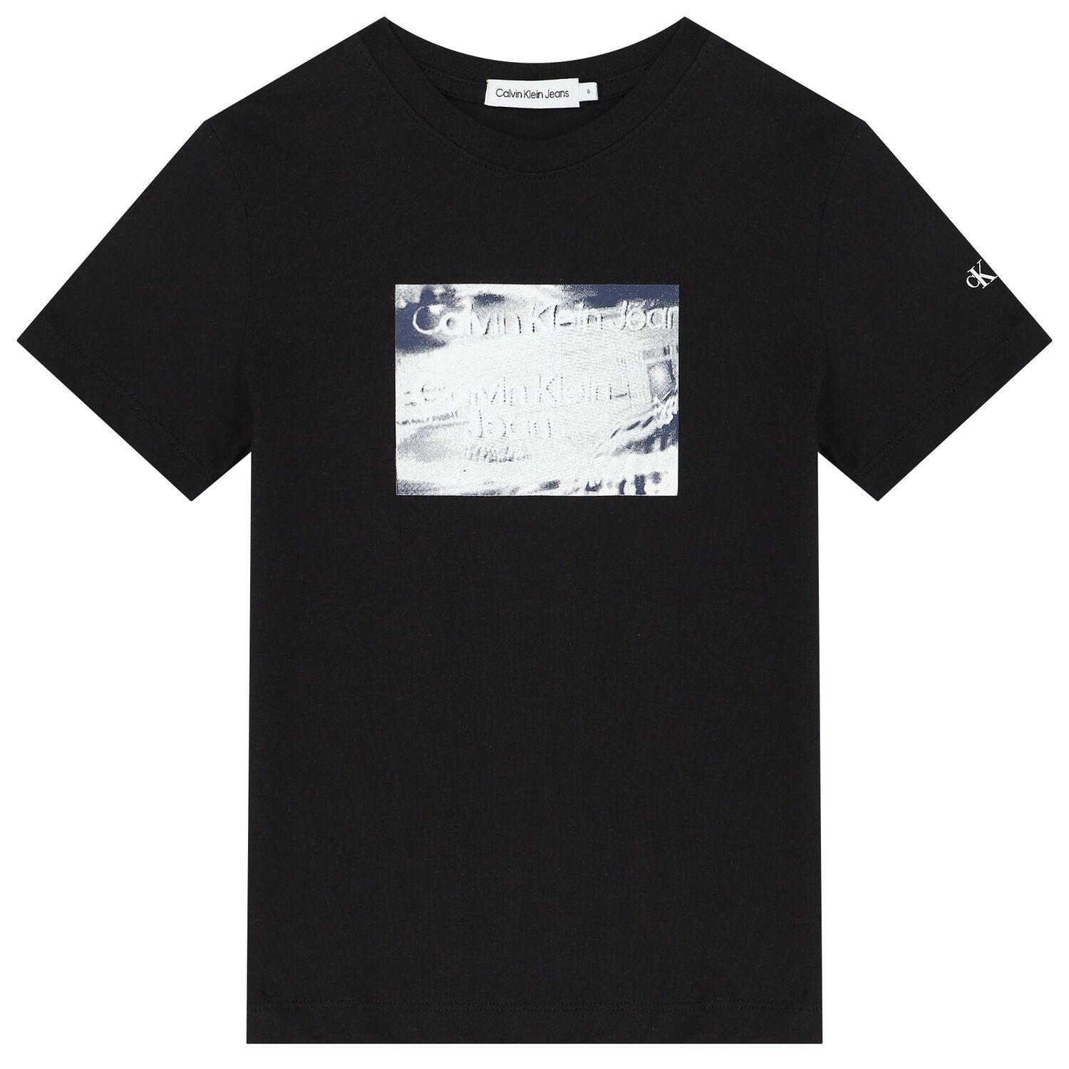 Boys Black Logo T-Shirt, 1, hi-res image number null